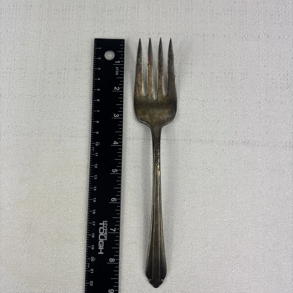 Vintage International‎ Silver Stratford Plate STARLIGHT Serving Fork